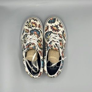 Vans Men’s Sz 5.5/Womens Sz 7 Floral Print Canvas Sneakers